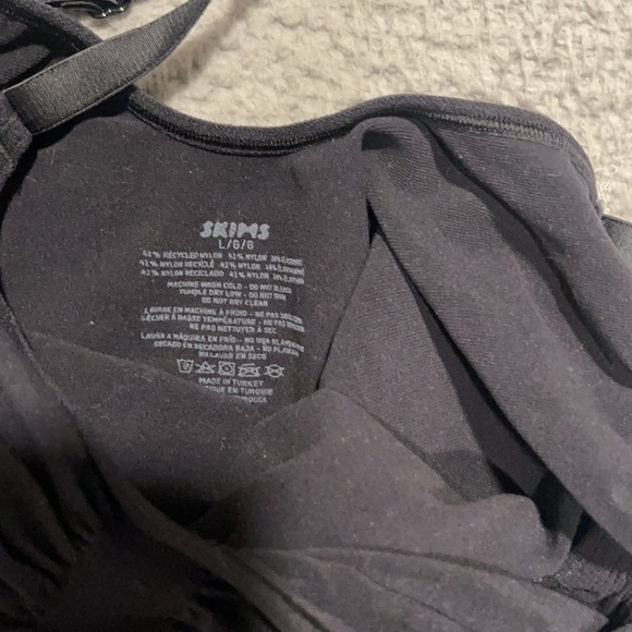 SKIMS Sculpting Seamless Mid Thigh Bodysuit sz L - Picture 4 of 6